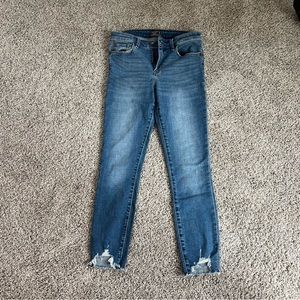 Abercrombie mid rise super skinny ankle size 26
